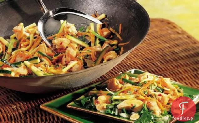 Gluten-Free Stir Fried Thai Chicken Salad