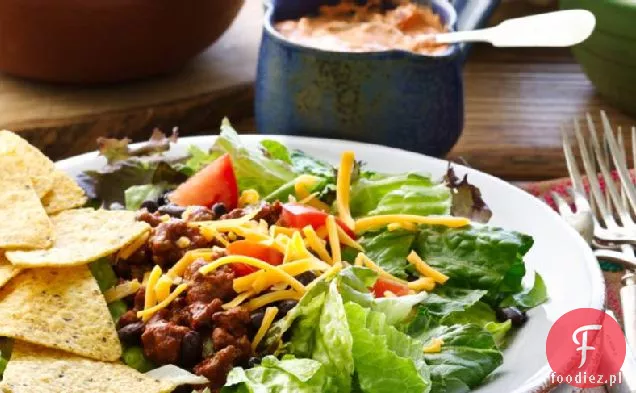 Łatwe Sałatki Z Wołowiną Taco