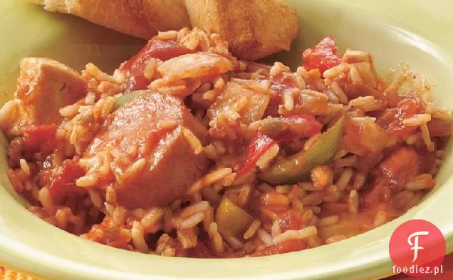 Easy Microwave Jammin ' Jambalaya