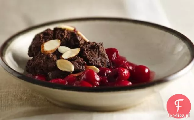 Cherry-Malina Chocolate Cobbler