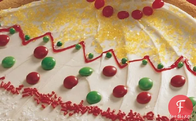 Giant Christmas Ornament Cookie