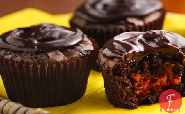 Meksykańskie Brownie z nadzieniem morelowo-Ancho i Ganache z gorzkiej czekolady