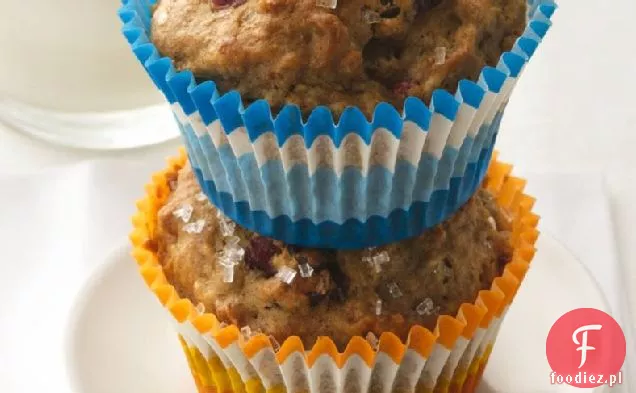 Muffinki Zbożowo-Jabłkowe