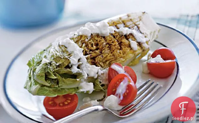 Grillowana Romaine z sosem z sera pleśniowego