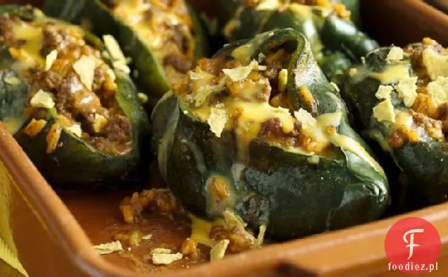 Chrupiące Taco Nadziewane Poblanos