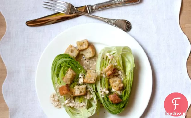 Serduszka Rzymskie Z Serem Pleśniowym Vinaigrette