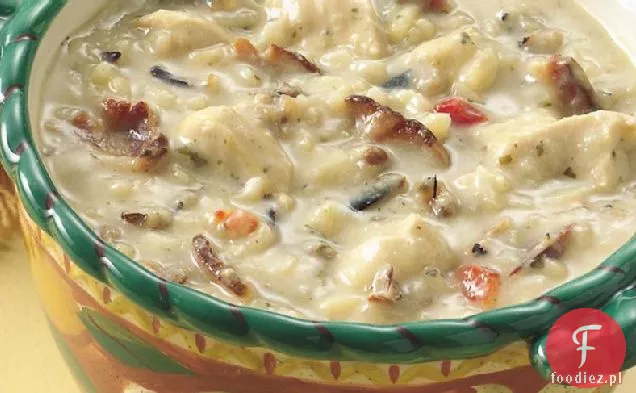 Lekka Zupa Z Kurczaka-Dziki Ryż