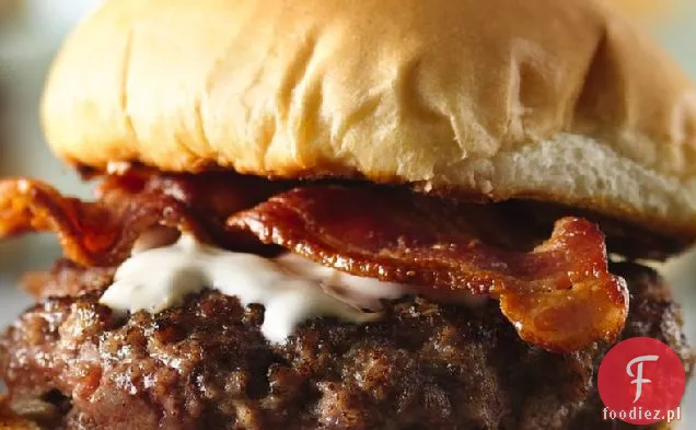Grillowany Boczek-Cheeseburgery (Wielkość Tłumu)