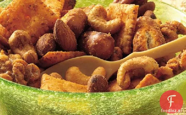 Slow-Cooker Spiced Party Nut Mix