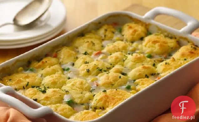 Bezglutenowy kurczak i warzywo Pot Pie