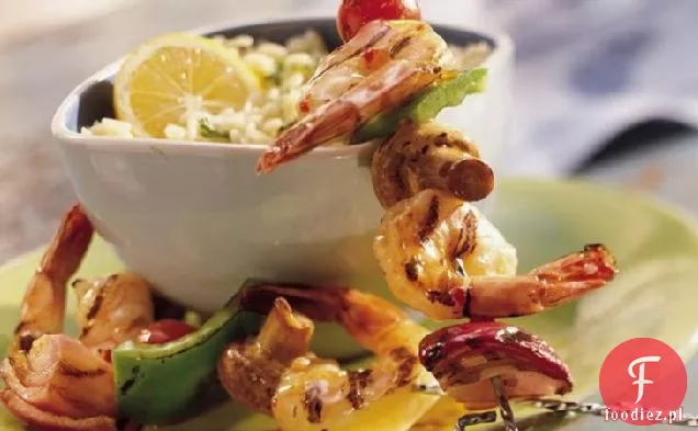 Grillowane Krewetki Kabobs