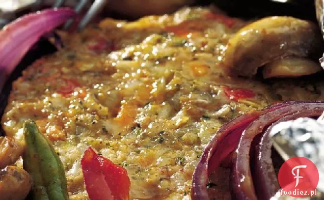Grillowane Veggie Burger Opakowania Foliowe