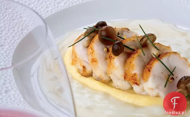 Pieczona Żabnica w bulionie Sake