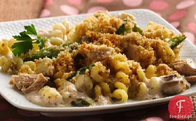 Współczesna Zapiekanka Z Tuńczykiem I Makaronem