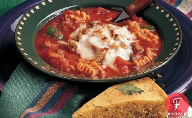 Serowa Zupa Lasagna