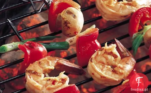 Kabobs Krewetki Imbirowe