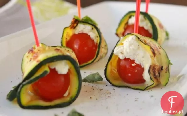Roladki Wstążki Z Cukinii Grillowane