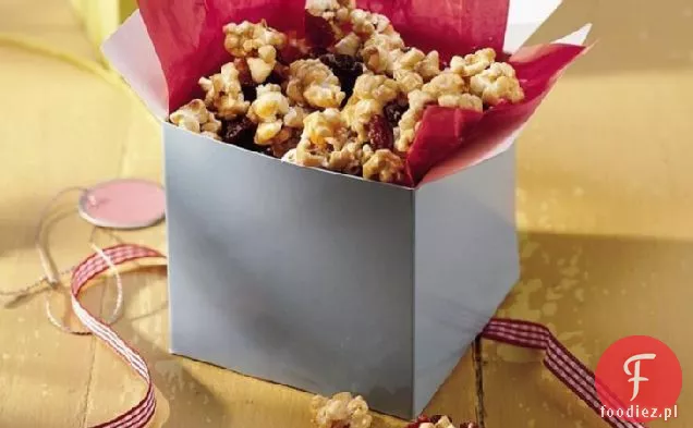 Żurawina i biała czekolada karmel kukurydza