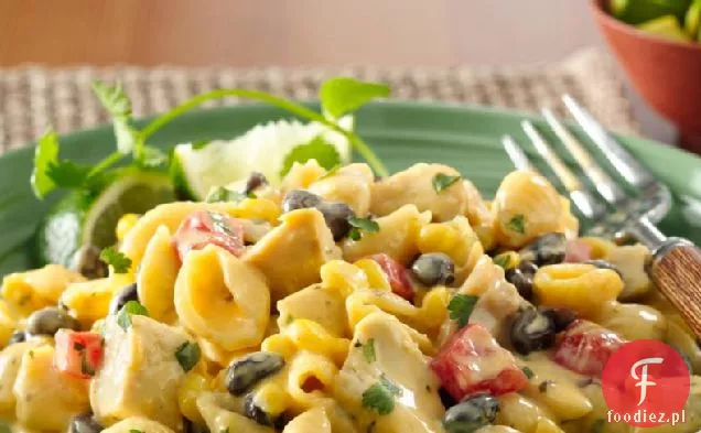 Southwestern Cheddar Chicken Pasta