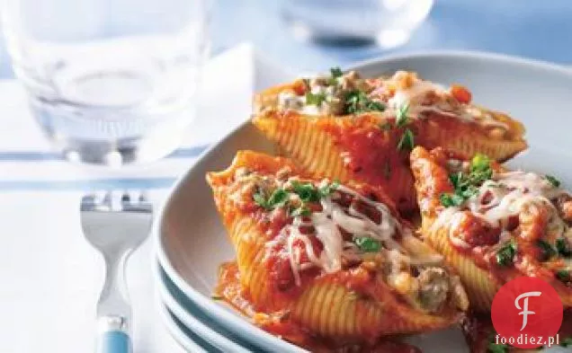 Zapiekanka Z Makaronem Z Dwoma Serami