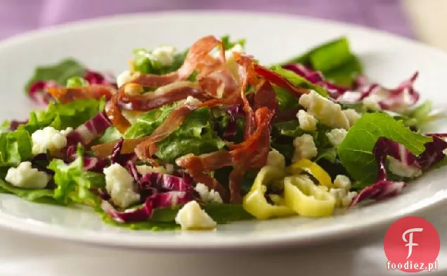 Warzywa z Prosciutto, Gorgonzola i Pepperoncini