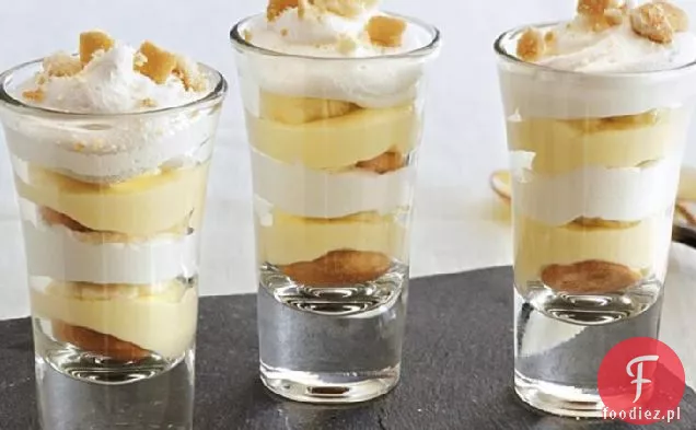 Bananowy Pudding Shots