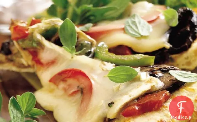 Pizza przystawka Portabella i Brie