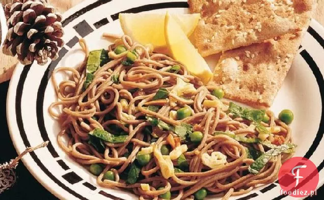 Makaron Soba z sosem imbirowym