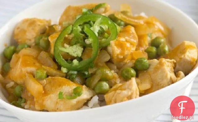 Dynia i Tajski Czerwony Kurczak Curry