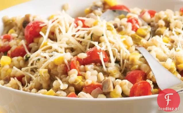Farmers ' Market Barley Risotto