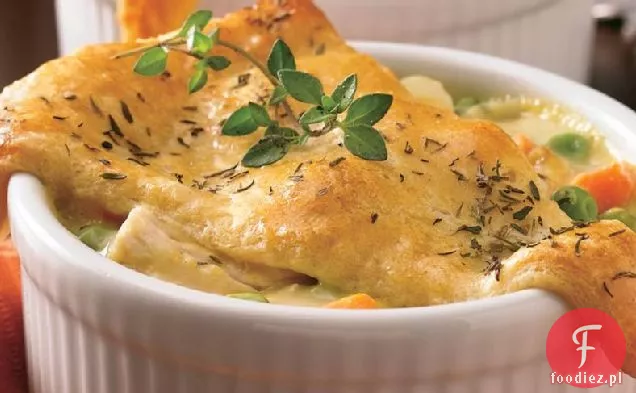 Mini Crescent Chicken Pot Torty