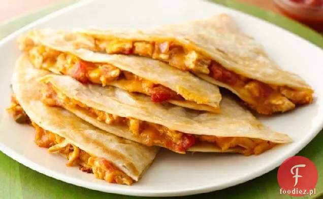 Quesadillas z kurczaka i squasha