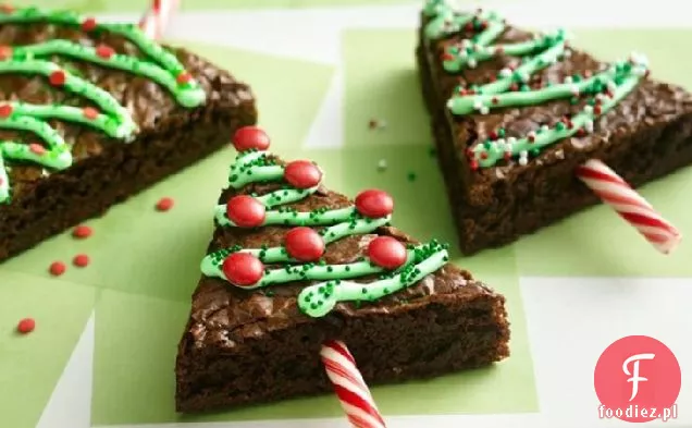 Holiday Tree Brownies