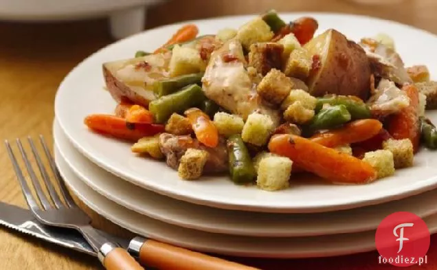 Slow-Cooker Chicken ' N Farshing Pot Pie