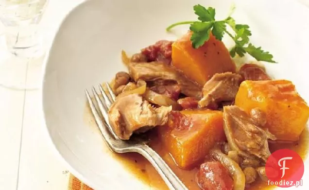 Slow-Cooker Turkey-Butternut Squash Ragout