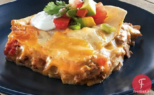 Cheesy Layered Mexican Bake