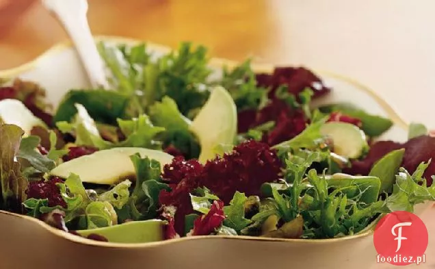 Mieszane Baby Greens z balsamicznym winegretem