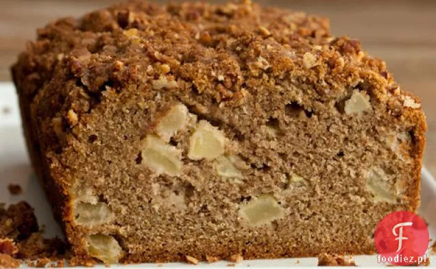 Chlebek jabłkowy Szybki z orzechami pekan Streusel