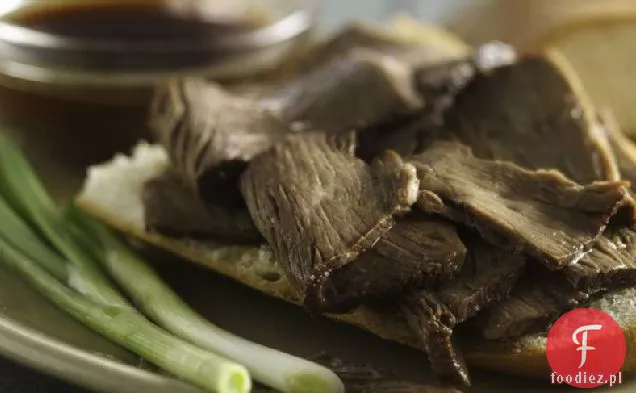 Slow-Cooker French Dip Sandwiches