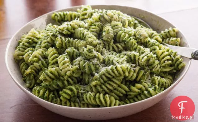 Pesto Szpinakowe Fusilli
