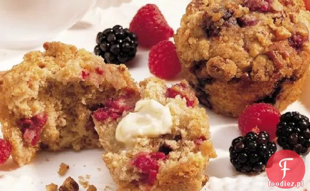 Muffiny Jagodowe Streusel