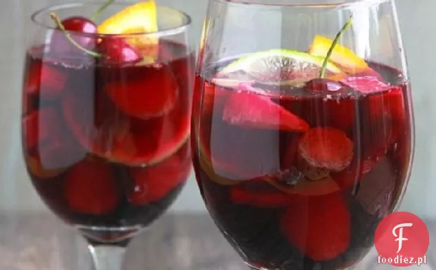 Summer Fruit Sangria Sparkler