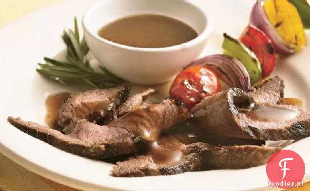 Grillowane steki z polewą Rozmarynowo-balsamiczną