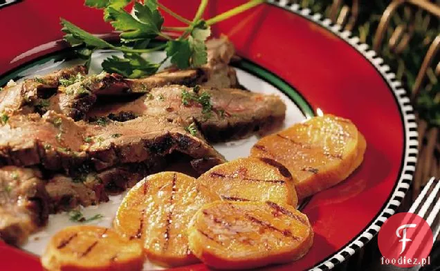 Stek z flanki z sosem Chimichurri