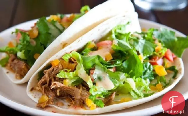 Wolno Gotujące Morelowe Tacos Z Kurczakiem