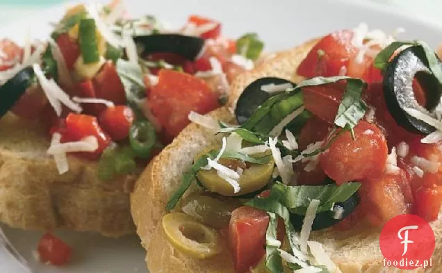 Posiekana Sałatka Bruschetta