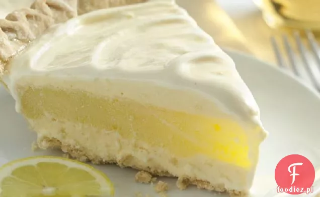 Lemon Layer Ice Cream Pie
