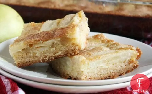 Brown Butter Pear Sugar Cookie Bars