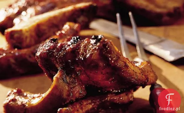 Żeberka z grilla z pikantnym sosem Barbecue