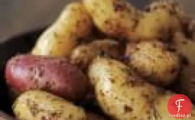 Ziemniaki pieczone w ziołach z musztardą pełnoziarnistą
